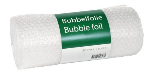 Bobleplast på rull 30 cm x 5 m Bobleplast på rull 30 cm x 5 m
