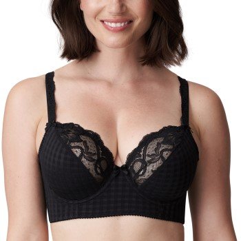 Primadonna BH Madison Deep Plunge Balcony Bra Svart C 75 Dame