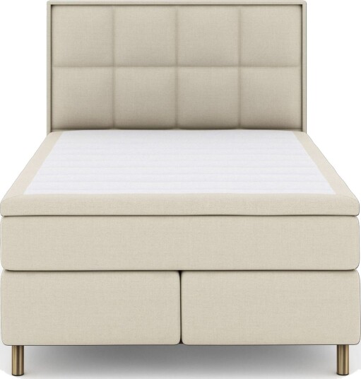 Select No 6 Komplett Sengepakke 140x200 F/M Memory/Pocket Beige/Kobberben