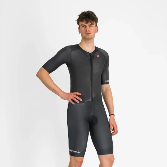 Castelli Sanremo S speed suit sort herre
