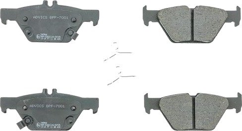 Bremseklosser AISIN BPF-7001