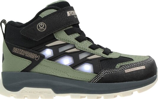 Skechers Støvler Storm Blazer Black Skechers 33 Støvler Armygrønn Grå Svart