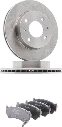 Bremseskiver og -klosser RIDEX 3405B2657