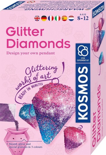 Kosmos Glitter-Diamonds Eksperimentsett Kosmos Glitter-Diamonds Eksperimentsett