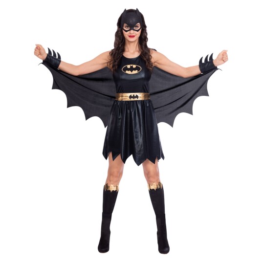 Amscan International Batgirl Klassisk Karnevalskostyme Medium/Large