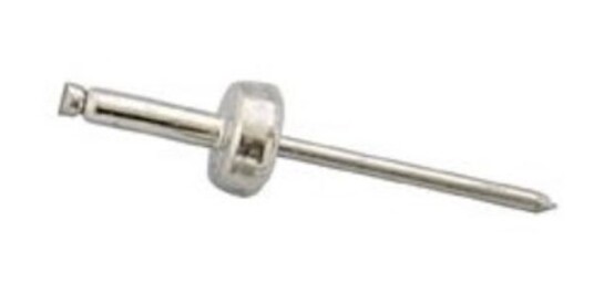 TRYKKNAPP DEL 3 KULE POPNAGEL 3,2 MM MATERIAL 1,6 MM 4,8 MM