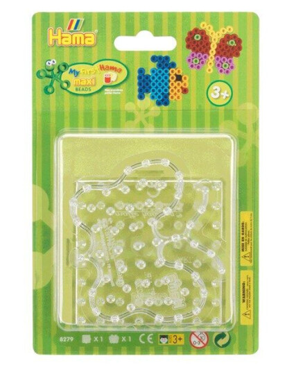 Hama Ironing Plates Maxi - Square & Butterfly Hama Ironing Plates Maxi - Square & Butterfly