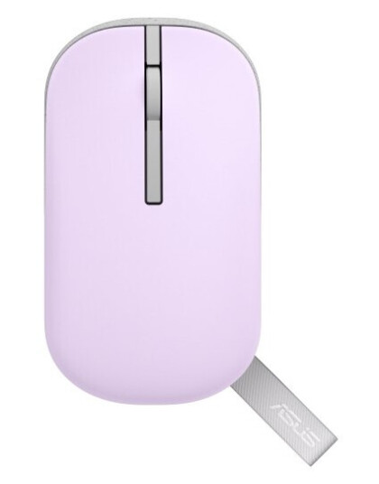 Asus Marshmallow Mouse Md100, Ambidextrous, Optisk, Trådlös Rf + Bluetooth, 1600 Dpi, Lila Asus Marshmallow Mouse Md100, Ambidextrous, Optisk, Trådlös Rf + Bluetooth, 1600 Dpi, Lila