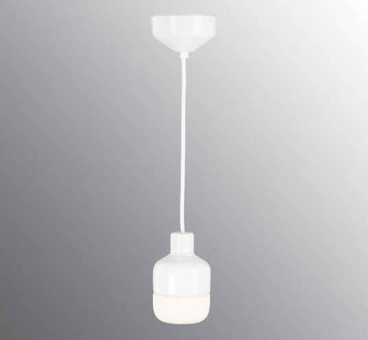 Ifø Electric Ohm Pendel 100/155 - Hvit/Opal glass