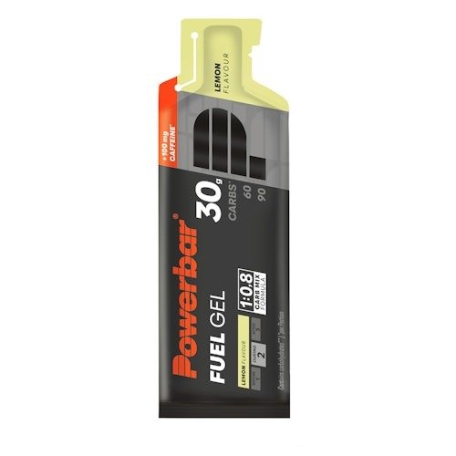 PowerBar Fuel Gel 30 Lemon 100 mg koffein PowerBar Fuel Gel 30 Lemon 100 mg koffein