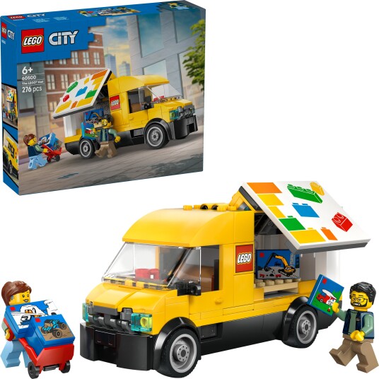 Lego City 60500 Varebil med tilbehør i byggeleker
