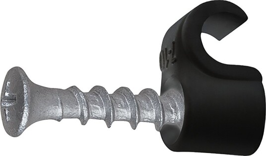 Sormat 9640011076 Skrueklips T20, C3, Svart 7-10 mm, 100-Pakning