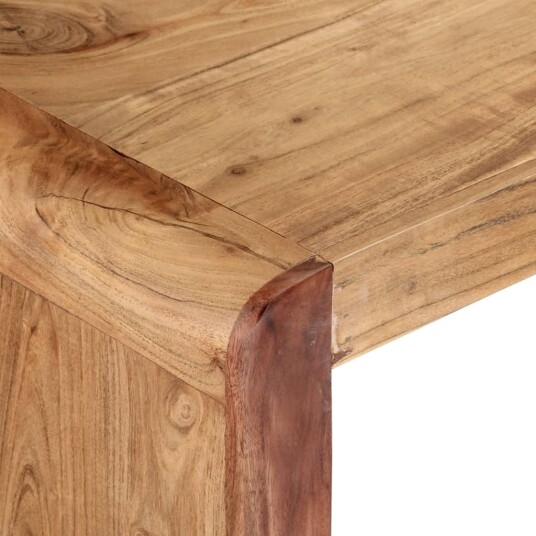 vidaXL Benk 160x38x45 cm heltre akasie