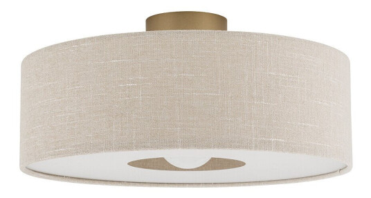 Santana taklampe 50 cm Krem / Gullfarget