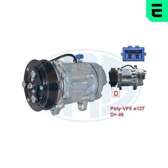 AC kompressor ERA 670130 AC kompressor ERA 670130