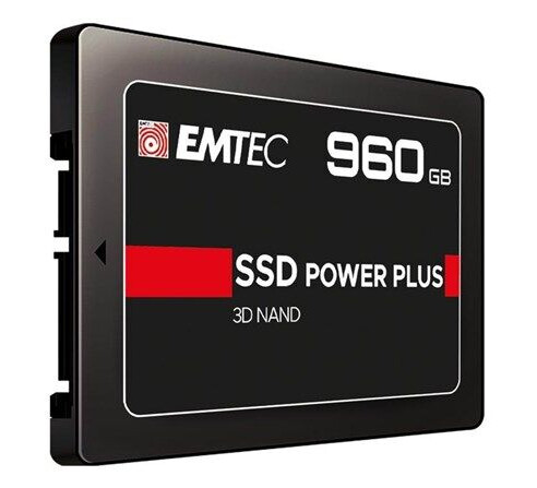 Emtec X150 Power Plus 3D NAND SSD - 960GB - SATA-600 - 2.5"