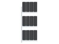 Schulte Lagertechnik Følgesektion Boltless Dækreol 2000x1300x400mm 150 kg/aflæg