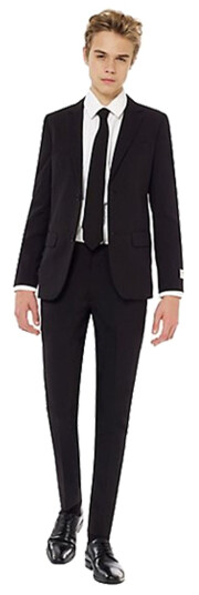 OppoSuits Teen Black Knight Dress - 134/140