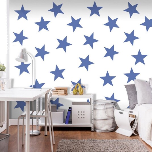 Fototapet Blue Star 350x245 - Finnes i flere størrelser