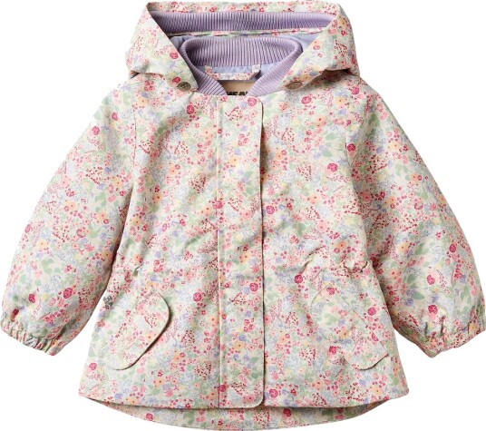Wheat Sommerjakke Ada Cool Sky Blomster Wheat 1½ år (86) Sommerjakke Grønn Hvit Lilla Wheat Sommerjakke Ada Cool Sky Blomster Wheat 1½ år (86) Sommerjakke Grønn Hvit Lilla