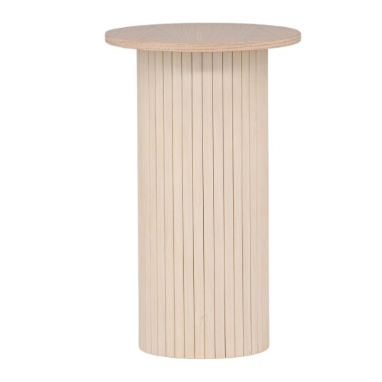 Venture Home Bianca hjørnebord Ø40cm whitewash. 1711779-01-0 1711779-03-0