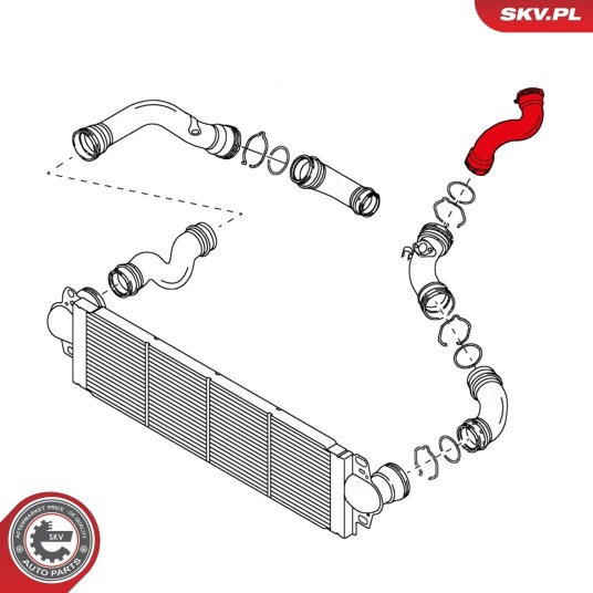 Ladeluftslange ESEN SKV 24SKV097
