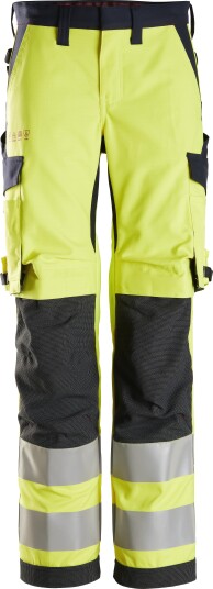 Snickers Workwear 6760 ProtecWork Arbeidsbukse varsel, gul 40, Klær