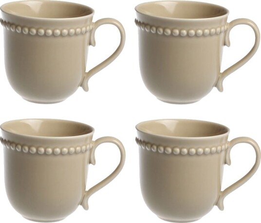 Nova Poppy Krus 40cl Beige 4pk