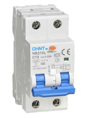 Chint JORDFEILAUTOMAT 2P 25A B-KAR 2 MODUL 30 mA - 1616612