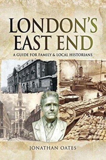 London'S East End Av Jonathan Oates
