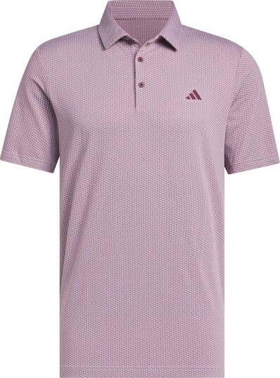 adidas Golf Perf Txt Polo Pink L