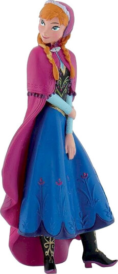 Bullyland Disney Anna Figur 10 cm til Kaketopp - Frost Tema