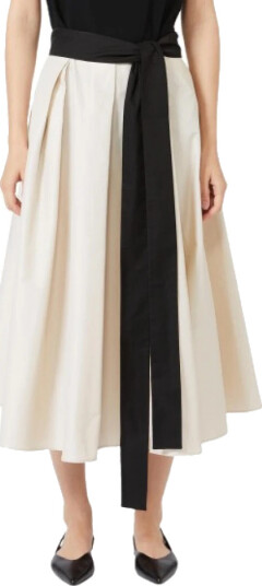 Max Mara Dame Skjørt Beige M, Max Mara Dame Skjørt Beige M,