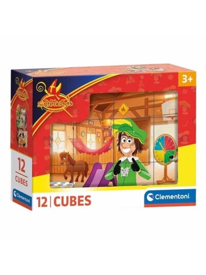 Clementoni Block Puzzle Sinterklaas   12 pcs. Blokk