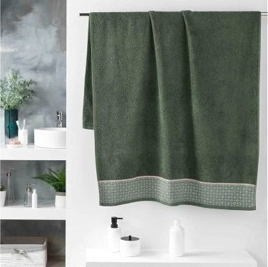 Douceur D’Interieur Recznik Belina Grønn 90X150 Douceur D’Interieur Recznik Belina Grønn 90X150
