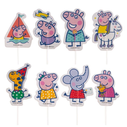 Cupcaketopper – Peppa Gris – Pk/16 