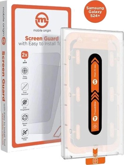 Mobile Origin Screen Guard easy applicator - 2 pack - Samsung Galaxy S24+