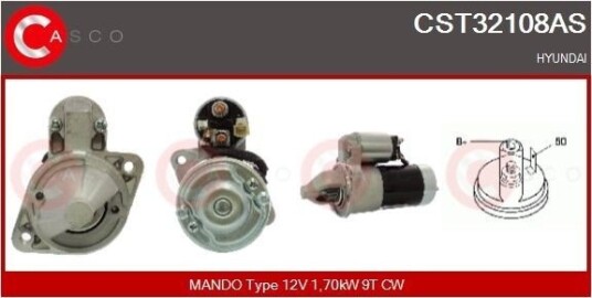 CASCO CST32108AS Starter