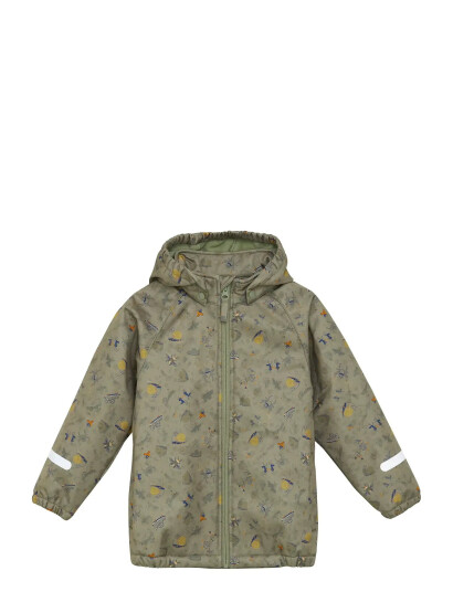 CeLaVi Softshell Jacket Aop Khaki green 134