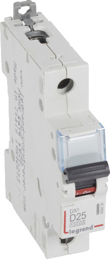 Legrand DX³ MCB automatsikring D25 1P 1M 10/16kA