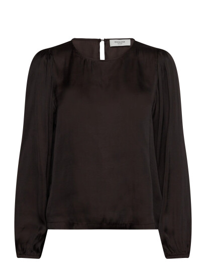 Rosemunde Rwmessina Ls Regular Blouse - Brown - 42 Rosemunde Rwmessina Ls Regular Blouse - Brown - 42