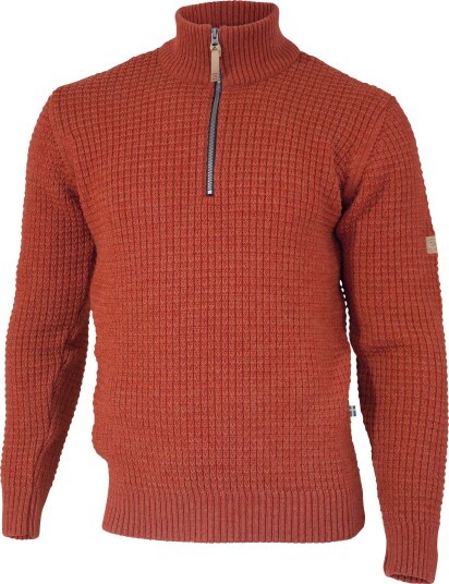 Ivanhoe Men"s Moritz Half Zip Red Clay S Ivanhoe Men"s Moritz Half Zip Red Clay S