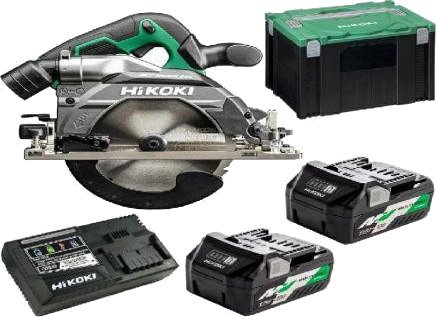 HiKOKI Batteridrevet Sirkelsag C3607DB 36 v, 190 mm (Multivolt)