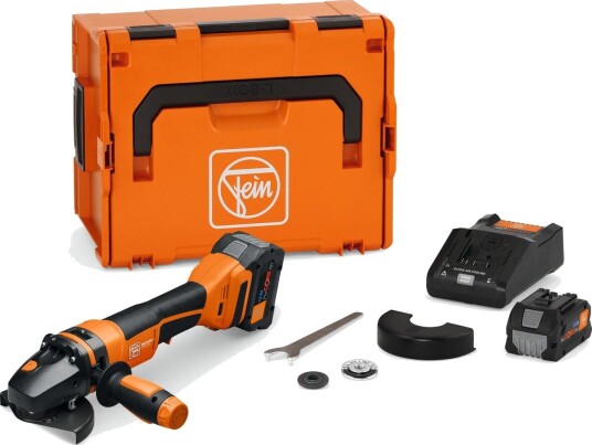 Fein Vinkelsliper CCG18125BL Sec Med Batteri Og Lader
