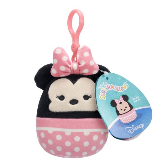 Squishmallows Disney Nøkkelringbamse 9 Cm Minnie Mus Squishmallows Disney Nøkkelringbamse 9 Cm Minnie Mus