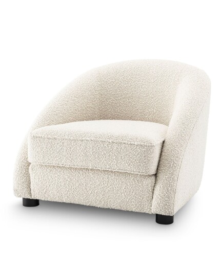 Cruz fåtölj bouclé cream