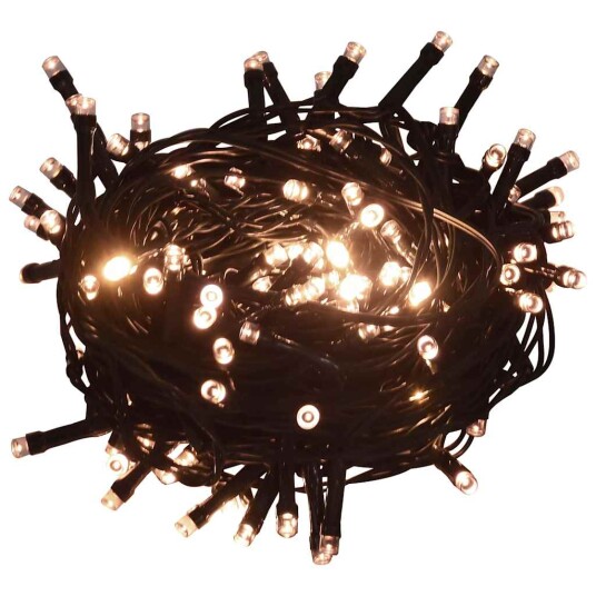  Kunstig juletre med 150 LED med stativ grønn 150 cm PE og PVC