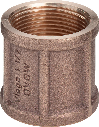 1" gjengede koblingsmuffe i metall