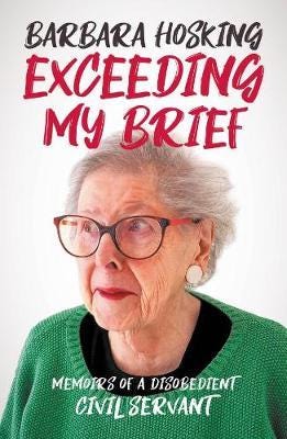 Exceeding My Brief Av Barbara Hosking