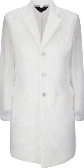 Comme des Garçons Dame Frakker Hvit S,